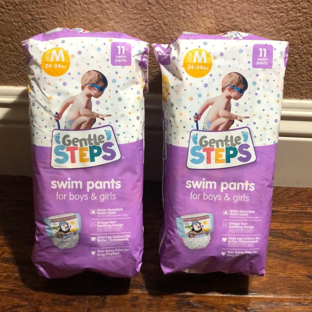 3/$15 SALE 💫 Gentle Steps Swim Pants Bundle